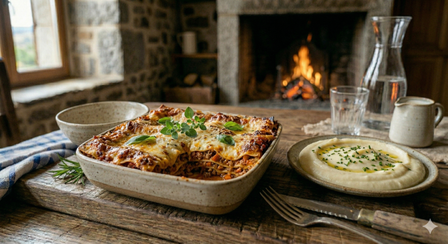 Lasagne à la bolognaise du chef